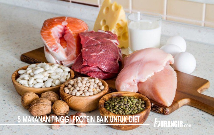 Makanan Tinggi Protein Yang Baik Untuk Diet